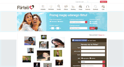 Desktop Screenshot of flirteo.pl