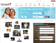 Tablet Screenshot of flirteo.pl
